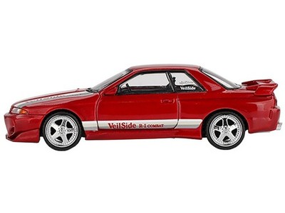 Mini GT 1:64 Nissan Skyline GT-R (R32) VeilSide Combat C-I Gem Red