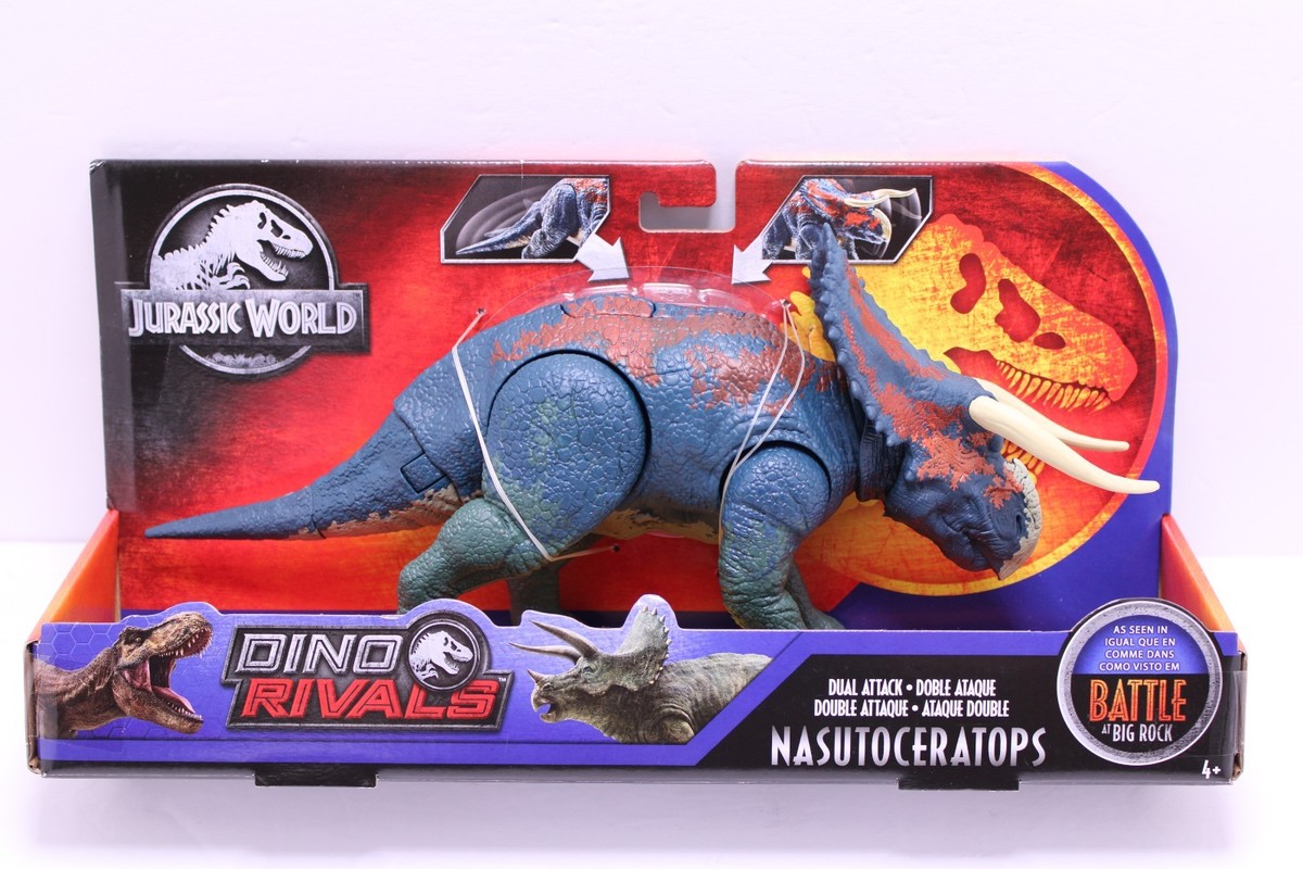 2018 Mattel JP Jurassic World JW Dino Rivals Nasutoceratops