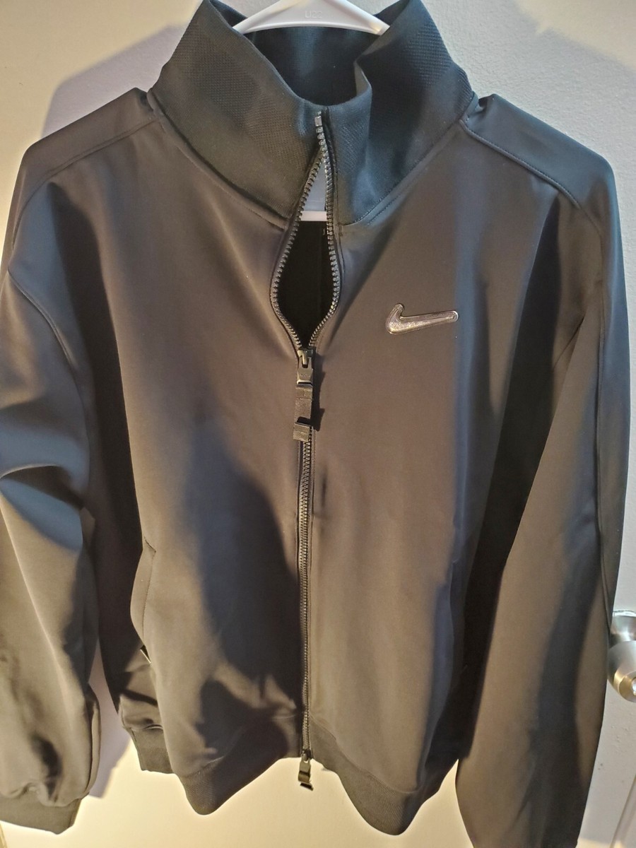 Nike X NOCTA Swoosh Swarovski Crystal Jacket Black DR2656 010 Size