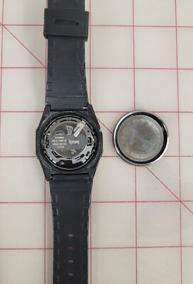 RARE! Casio Marlin W-21 (152) Vintage Men's Watch With NEW BATTERY