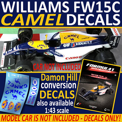F1 Collection Williams FW15c 1993 Prost / Hill MISSING Camel