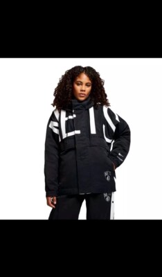 Nike Ambush x NBA Collection Brooklyn Nets Logo Black Jacket Size