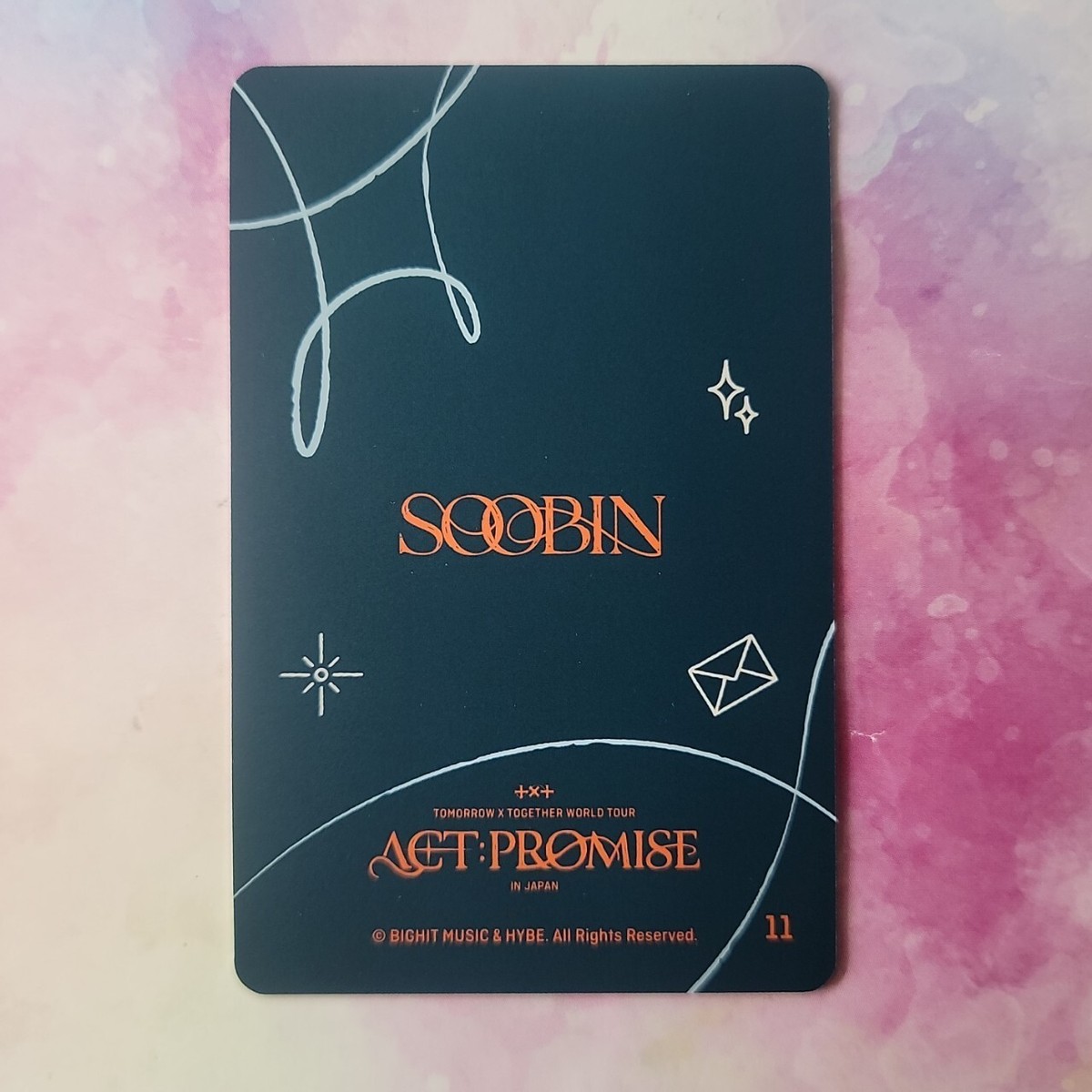 TOMORROW X TOGETHER ACT : PROMISE IN JAPAN MINI PHOTO CARD TXT