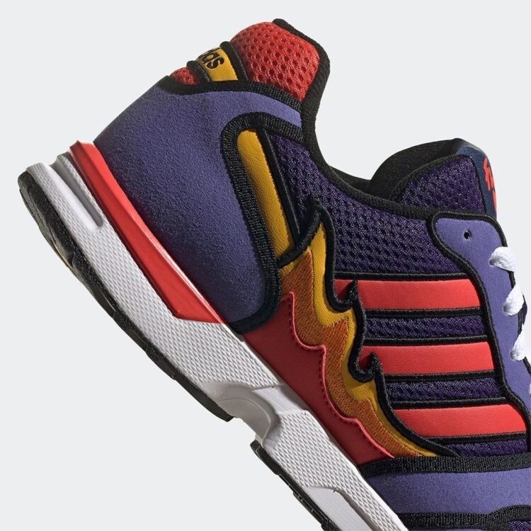 Adidas ZX 1000 The Simpsons “Flaming Moe's” Sneakers H05790 Men's
