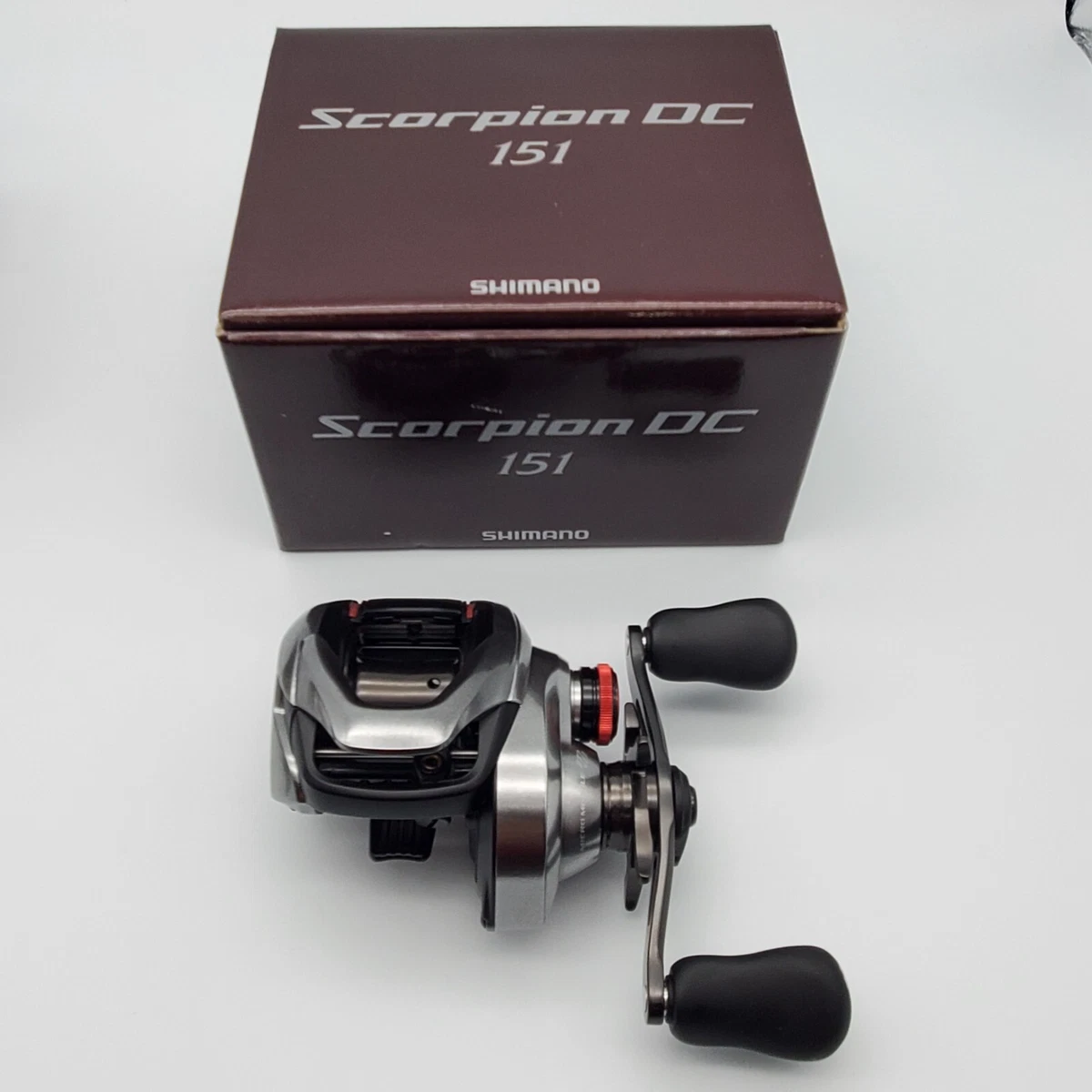 SHIMANO Bait Reel 21 Scorpion DC 151HG LEFT Handle 2021 Gear ratio