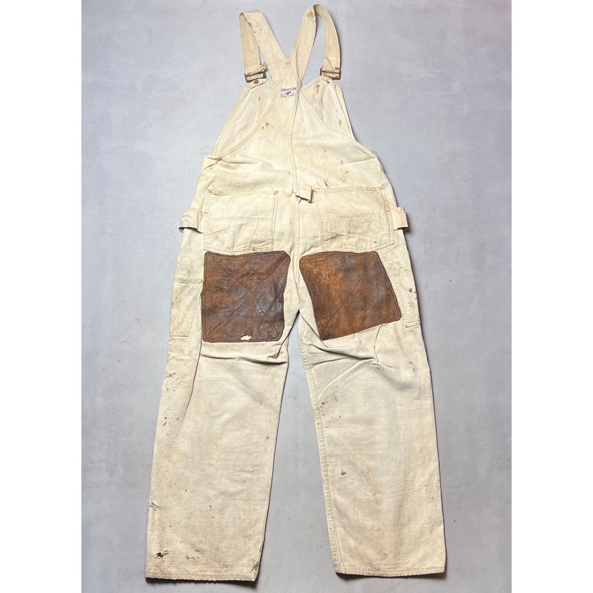 Vintage Cant Bust Em Union Made Gold Label Painters Overalls Bib