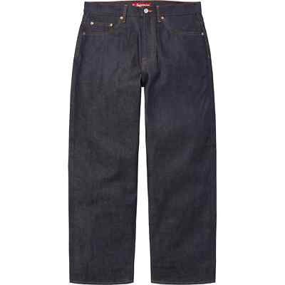 Supreme Rigid Baggy Selvedge Jean Rigid Indigo (25SS) | eBay