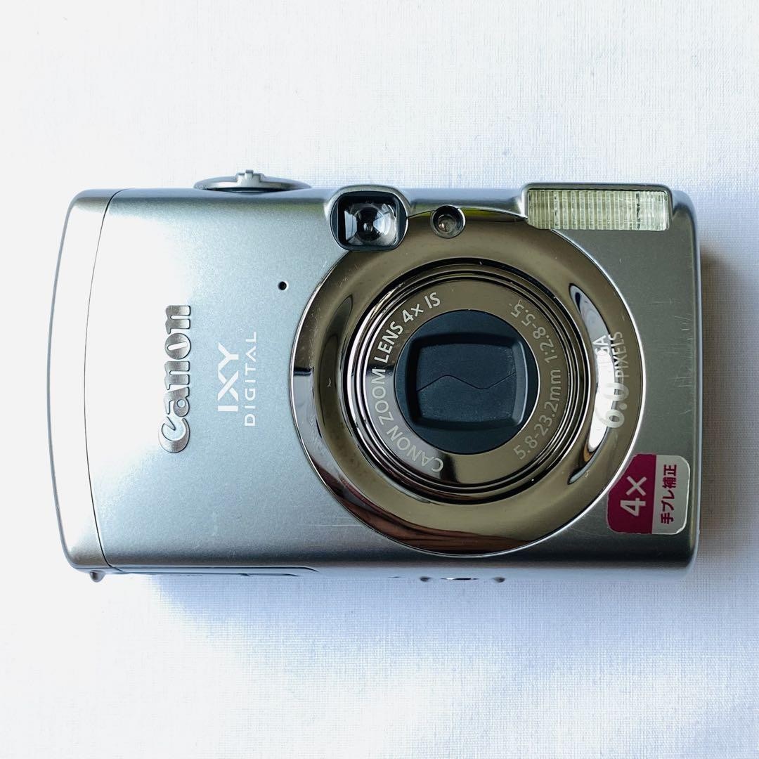 Canon IXY Digital 800 IS PC1176 Silver 6MP 4x Zoom with Charger