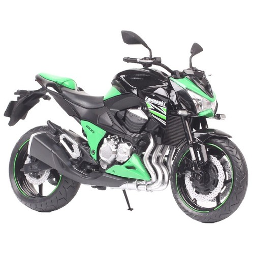 AOSHIMA 1/12 Scale Kawasaki Ninja ZX-25R Green Motorcycle Diecast