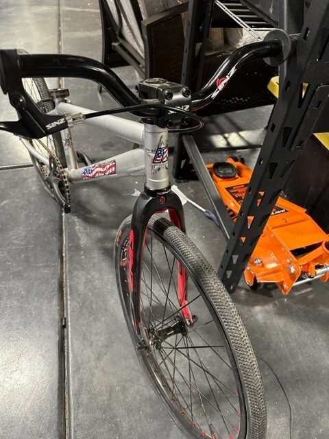 BMX RACING BIKE-Old school Robinson 20 inch sinz forks Brand New