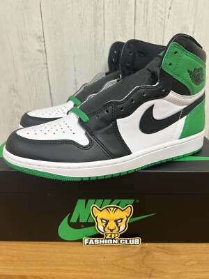 Air Jordan 1 Retro High OG Lucky Green Toe DZ5485-031 IN HANDS