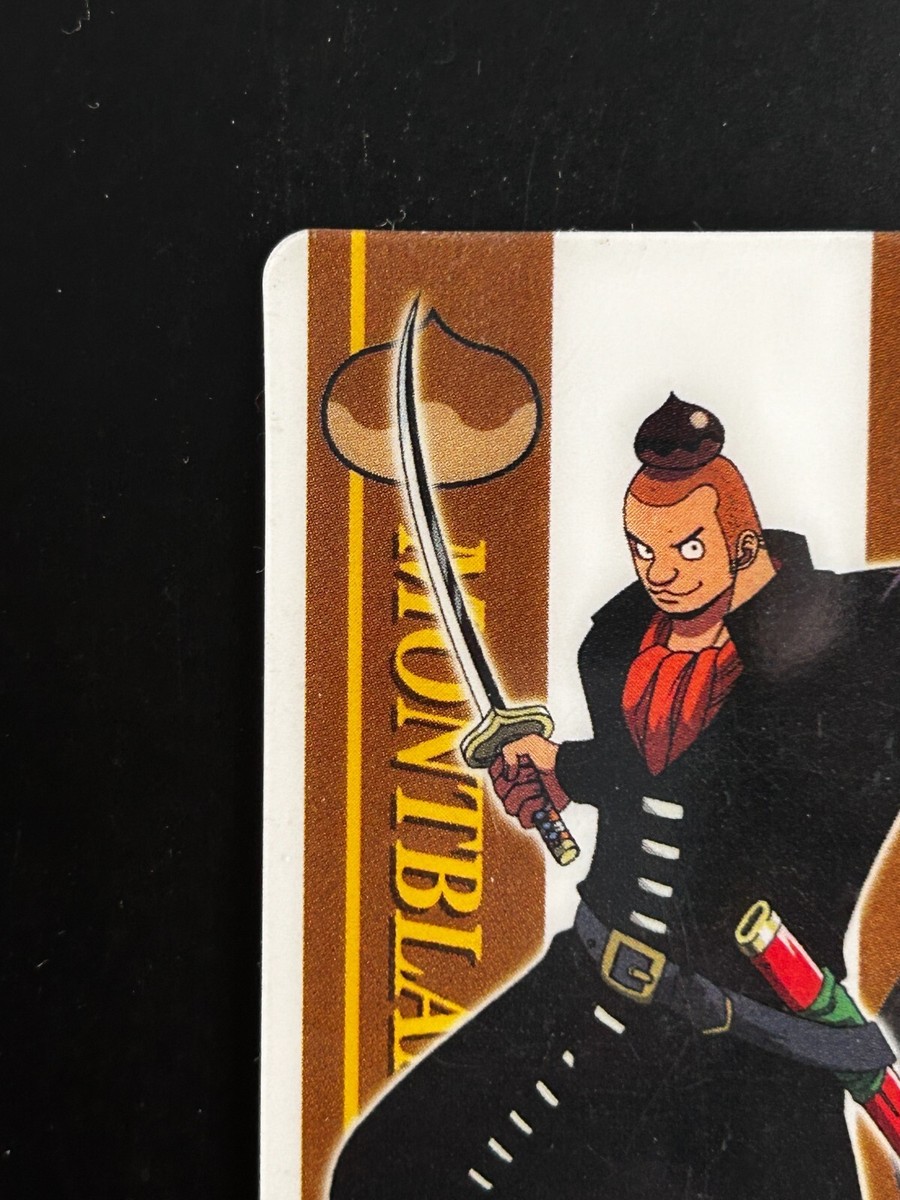 Mont Blanc Noland ONE PIECE Plastic Card BANDAI #181 Japanese