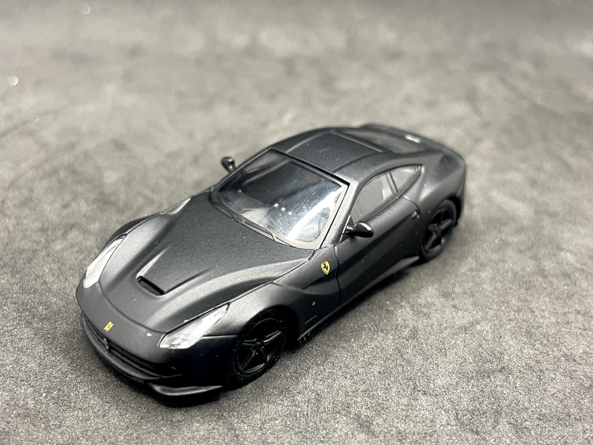 Kyosho 1/64 Ferrari collection 9 F12 berlinetta Matt Black secret