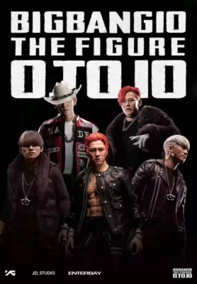 Enterbay BIG BANG Real Masterpiece 1/6 Toys 5pcs Action Figure 10