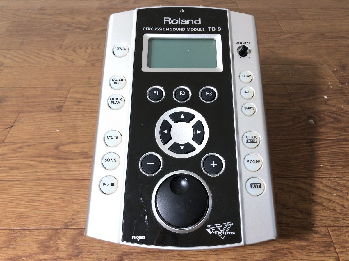 Roland TD-9 Ver.2.04 最新 音源 モジュール Roland V-Drumsの音源を