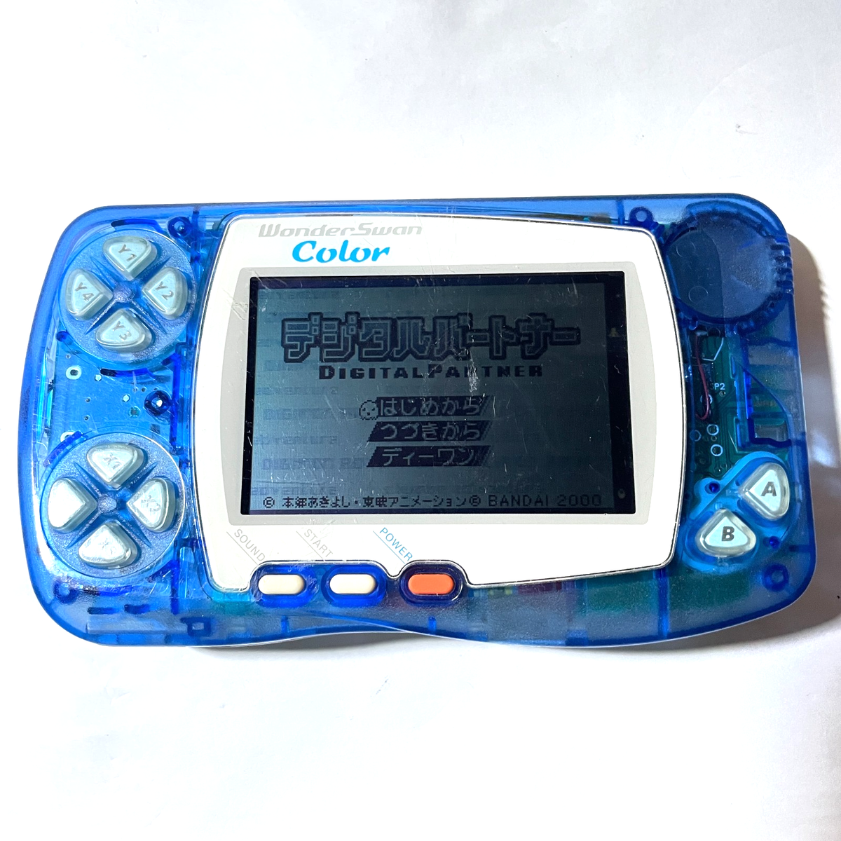 WonderSwan Color Console Wonder Swan Bandai crystal blue Japan