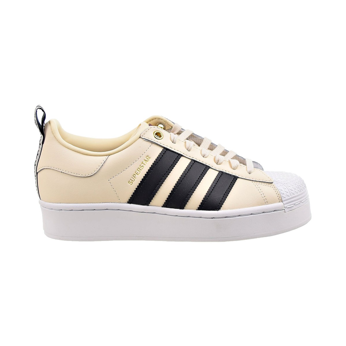 Adidas Superstar Bold Women's Shoes Wonder White-Core Black H00636