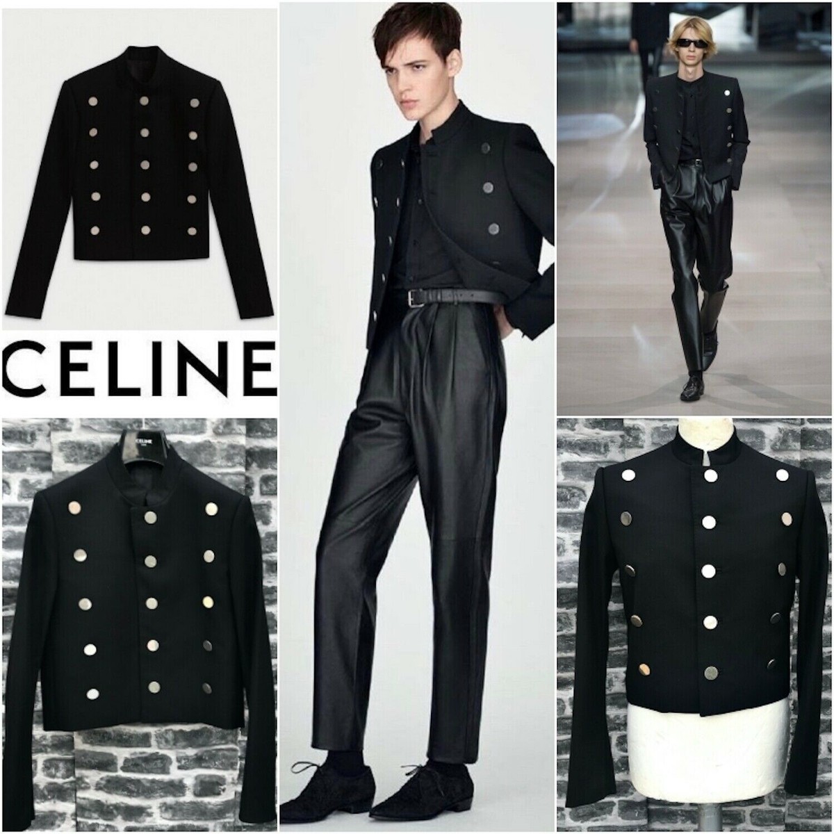 UltraRare & Gorgeous Celine SS19 Hedi Slimane Spencer Jacket Made