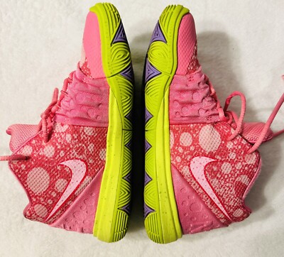 Size 1.5y Nike Kyrie Irving 5 Spongebob Patrick Star, Lotus Pink