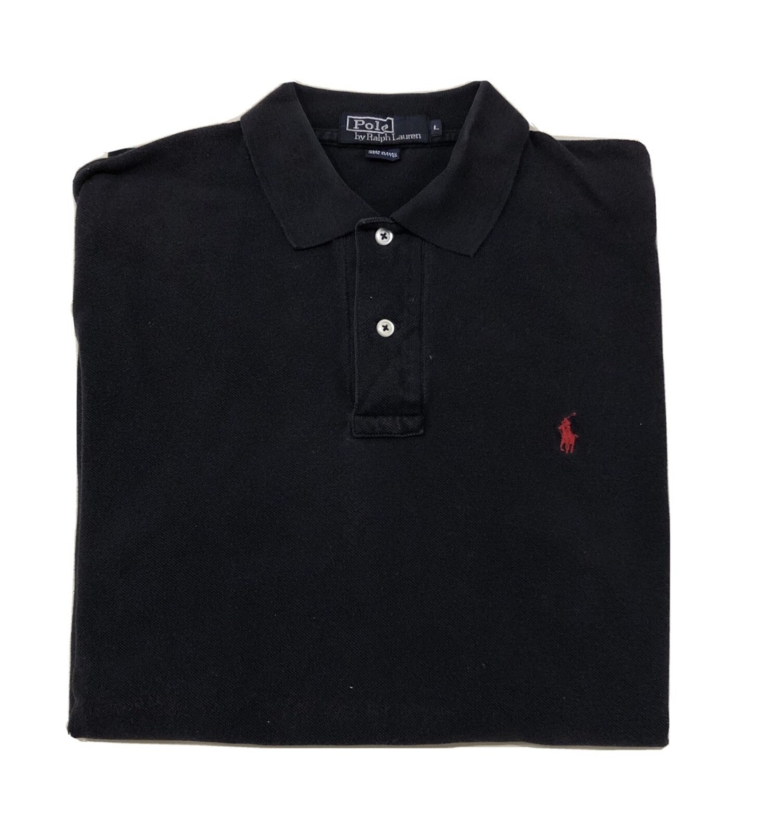 Polo By Ralph Lauren Polo Shirt L Black Color | eBay