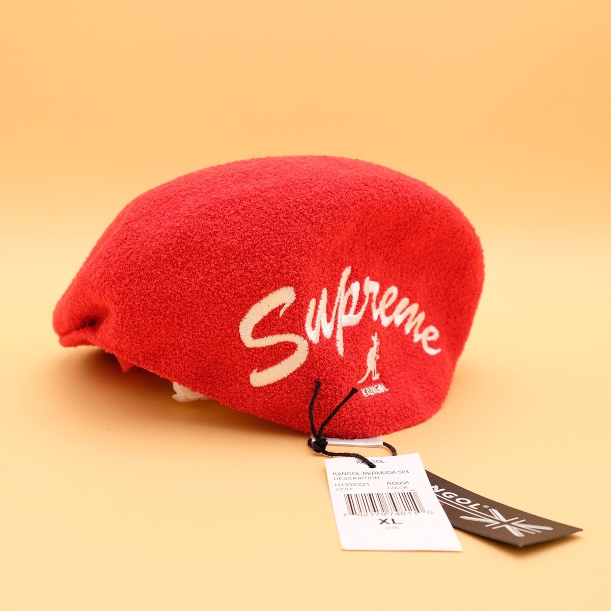2021SS Supreme x Kangol Bermuda 504 Hat Kangol Bermuda Hat XL NEW
