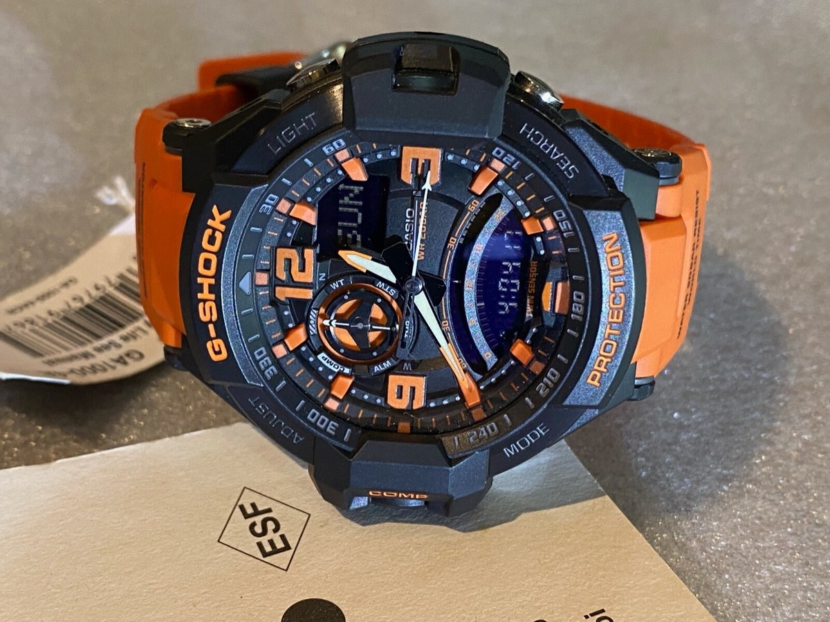 Casio G-Shock GA1000-4A Aviation Watch Brand New Complete Set | eBay