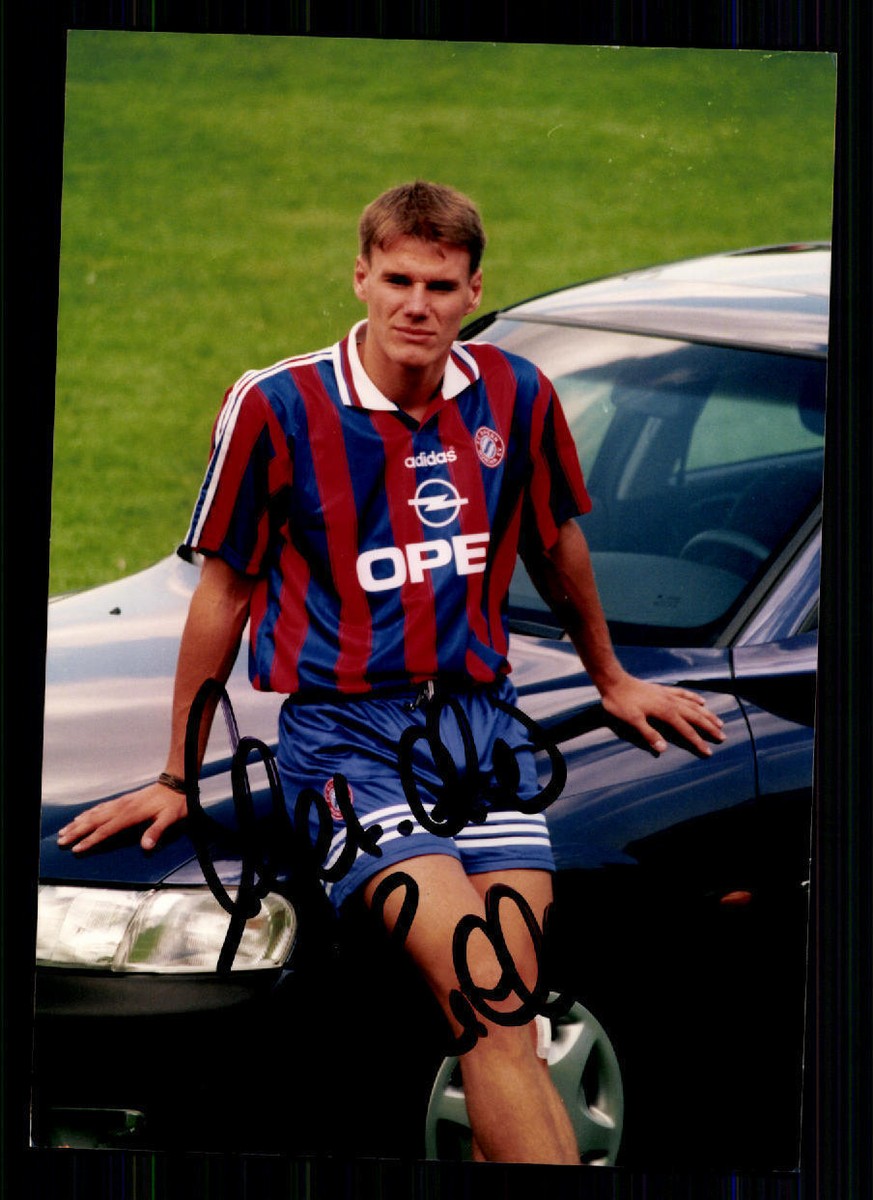 Alexander Zickler Super AK Foto Bayern München 95-96(7) | eBay