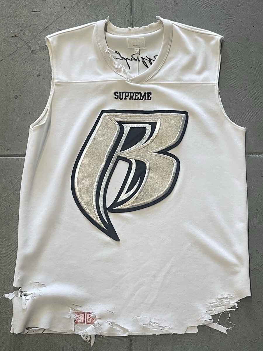 Supreme Ruff Ryders Hockey Jersey Distressed Size Medium | eBay