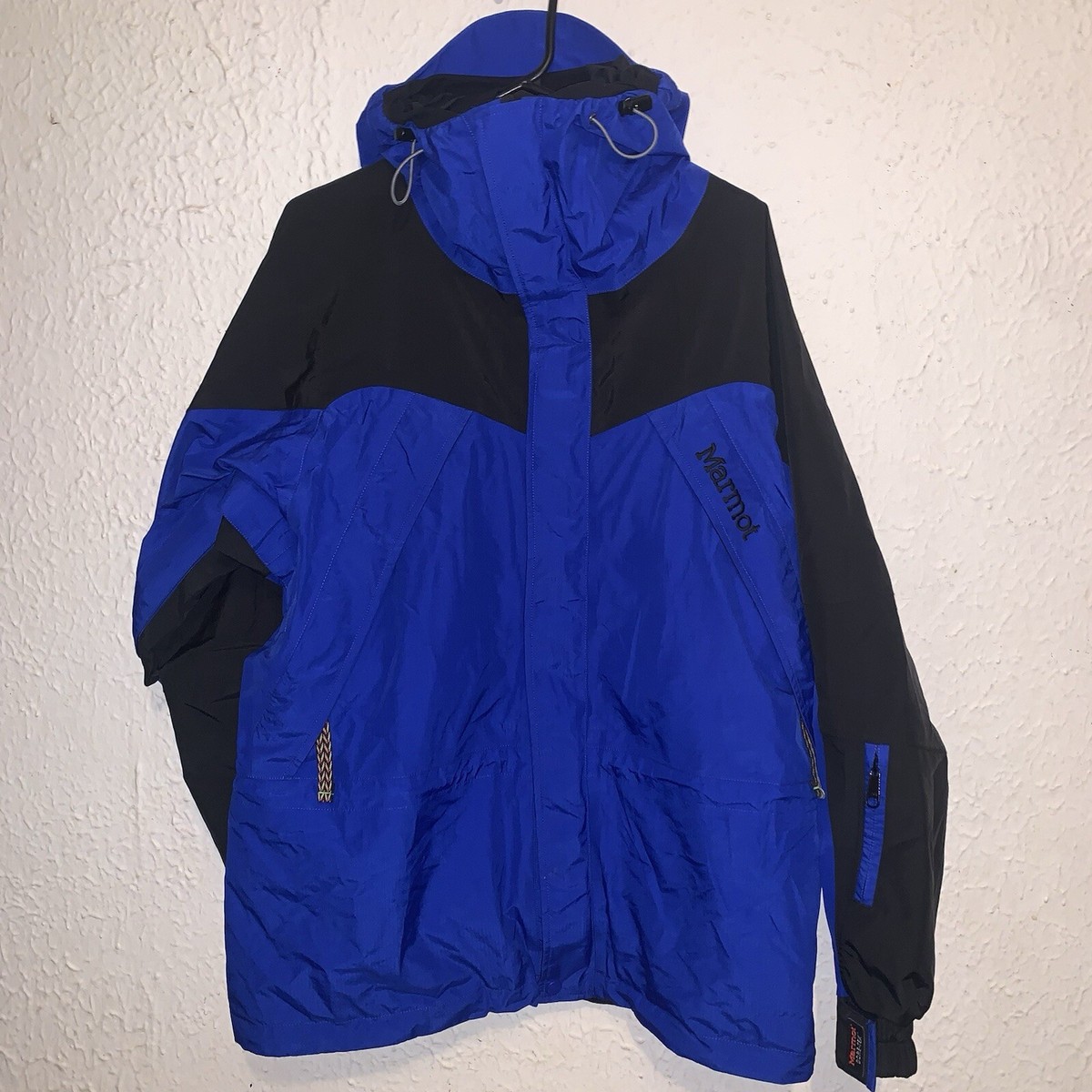 Vintage 90s Marmot Gore-Tex Jacket Small XCR Mountain Guide Hooded