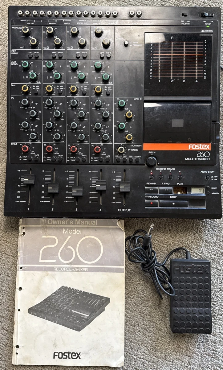 Fostex Pro Audio Recorders with 4 Tracks for sale | eBay