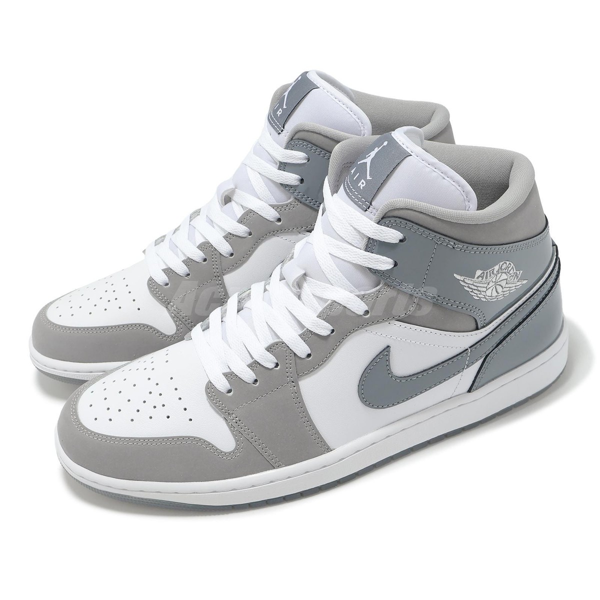 Nike Air Jordan 1 Mid SE AJ1 Cool Grey Men Casual Shoes Sneakers