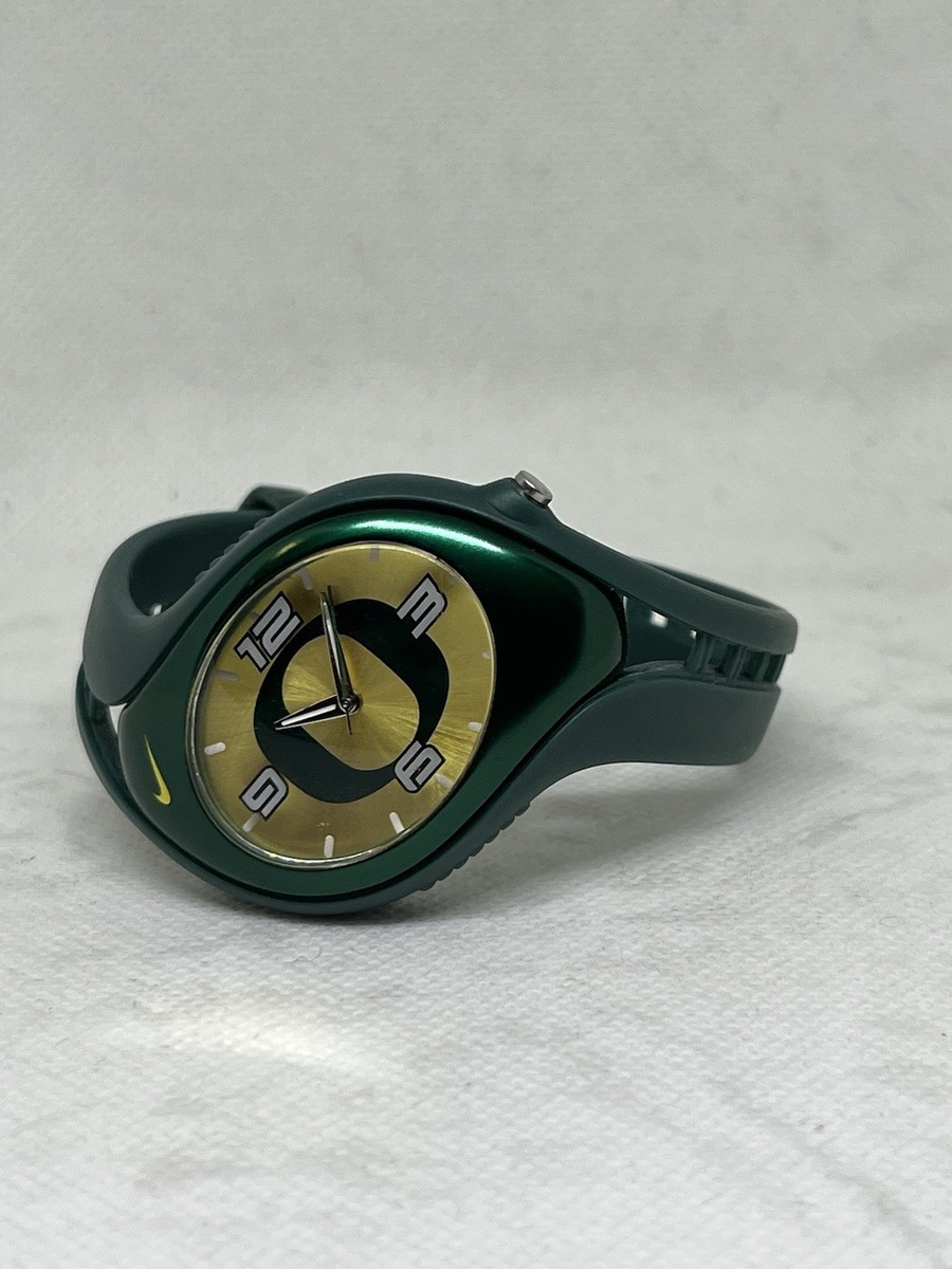 Nike Triax Blaze Sports Watch University Oregon Wristwatch Green