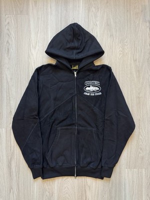 BNWT Corteiz Rules The World Superior V2 Zip-Up Hoodie Medium