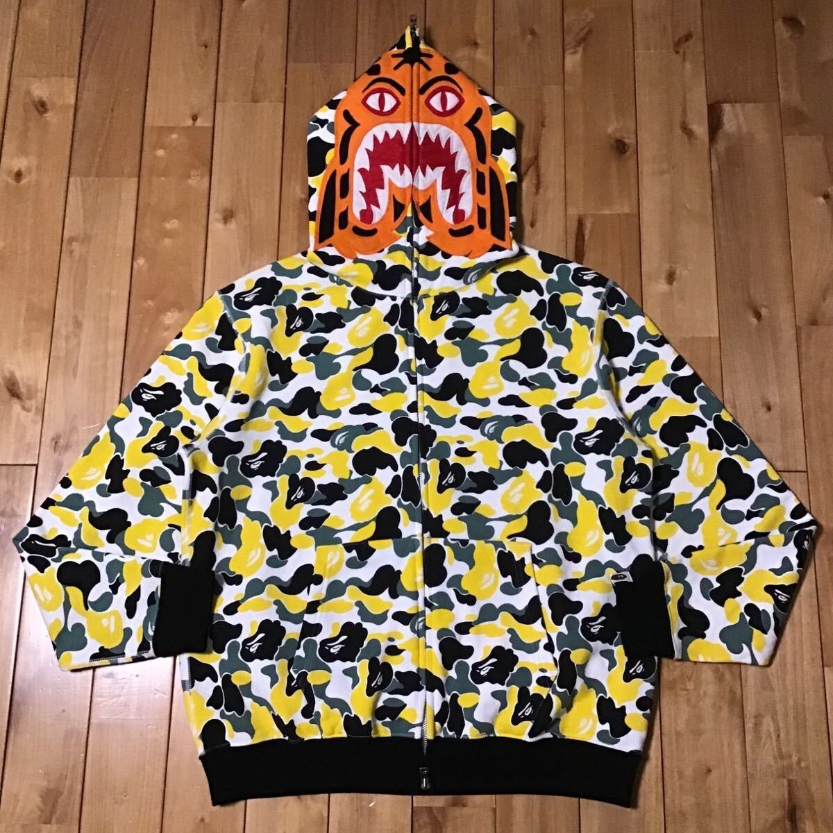 BAPE Osaka city camo Tiger full zip hoodie NIGO A Bathing Ape Size