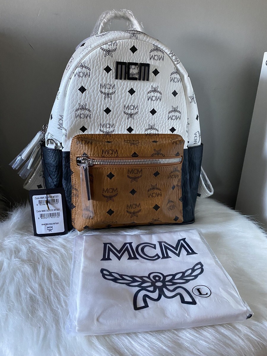MCM Stark 32 Visetos Mixed Backpack | eBay