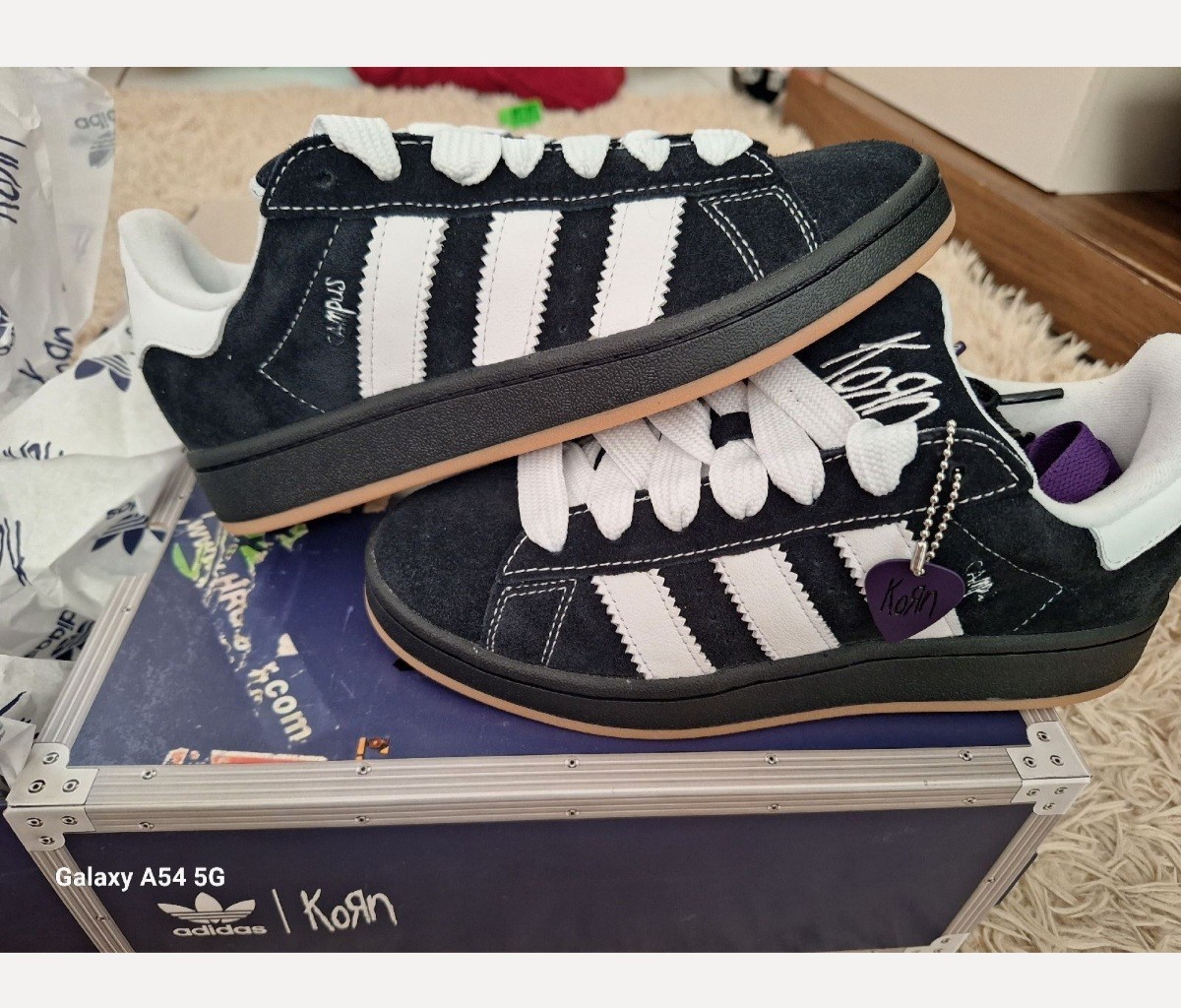 Size 6 - adidas Korn x Campus 00s Black Gum | eBay