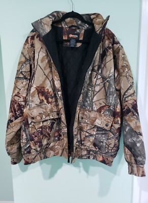 Outfitters Ridge Fusion 3D Real Tree Forest Hunting Camo Jacket