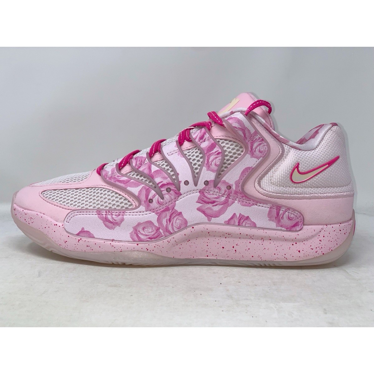 Nike KD18 'Aunt Pearl' Fuchsia Pink Sneakers, Size 12 BNIB HV1997
