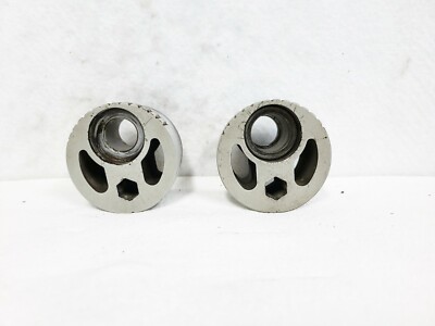 1996 - 1998 KAWASAKI ZX11 OEM REAR WHEEL SWINGARM CHAIN ADJUSTERS