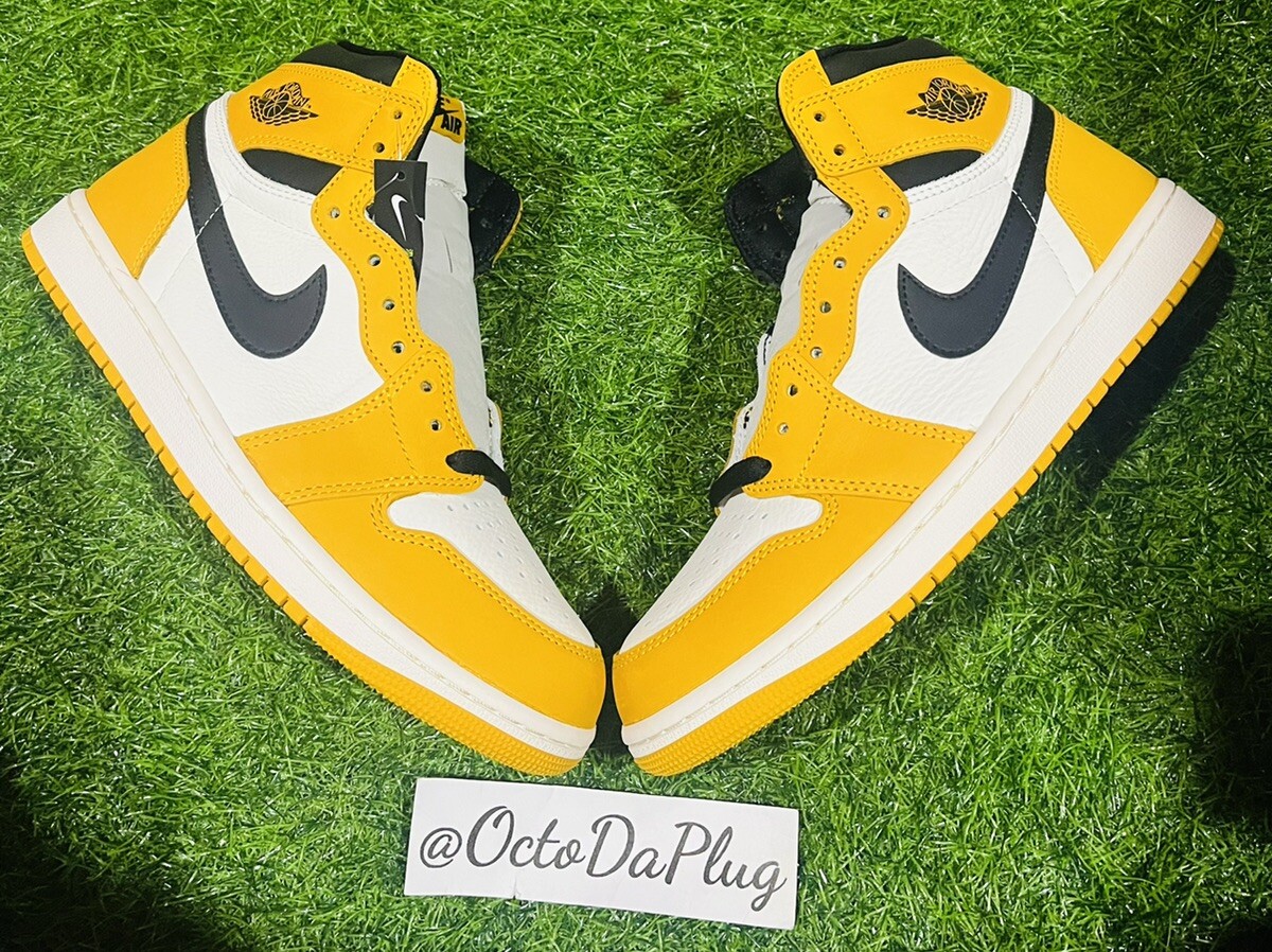 Size 8 - Air Jordan 1 Retro OG High Yellow Ochre for sale online