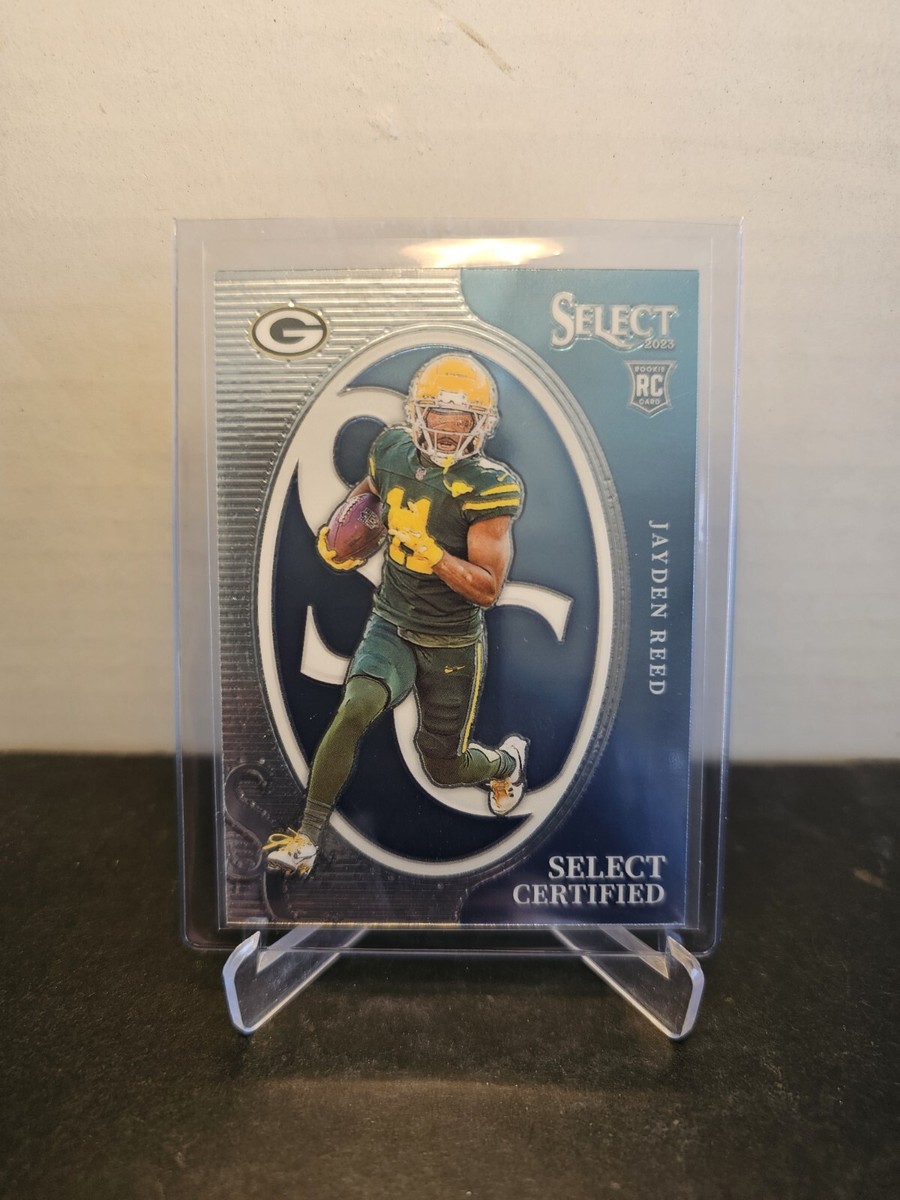 JAYDEN REED 2023 Panini Select 🏈 SELECT CERTIFIED ROOKIE CARD