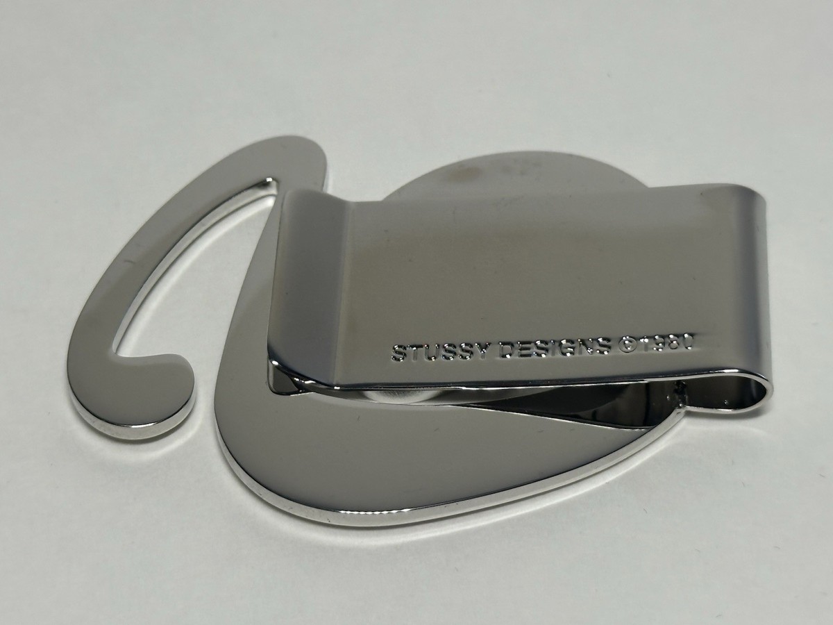 Stussy Swirly S Money Clip マネークリップ Swirly S Money Clip