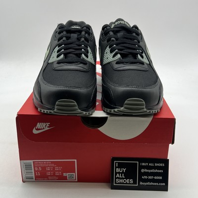 Size 9.5 - Nike Air Max 90 GTX Gore-Tex Black Honeydew Anthracite