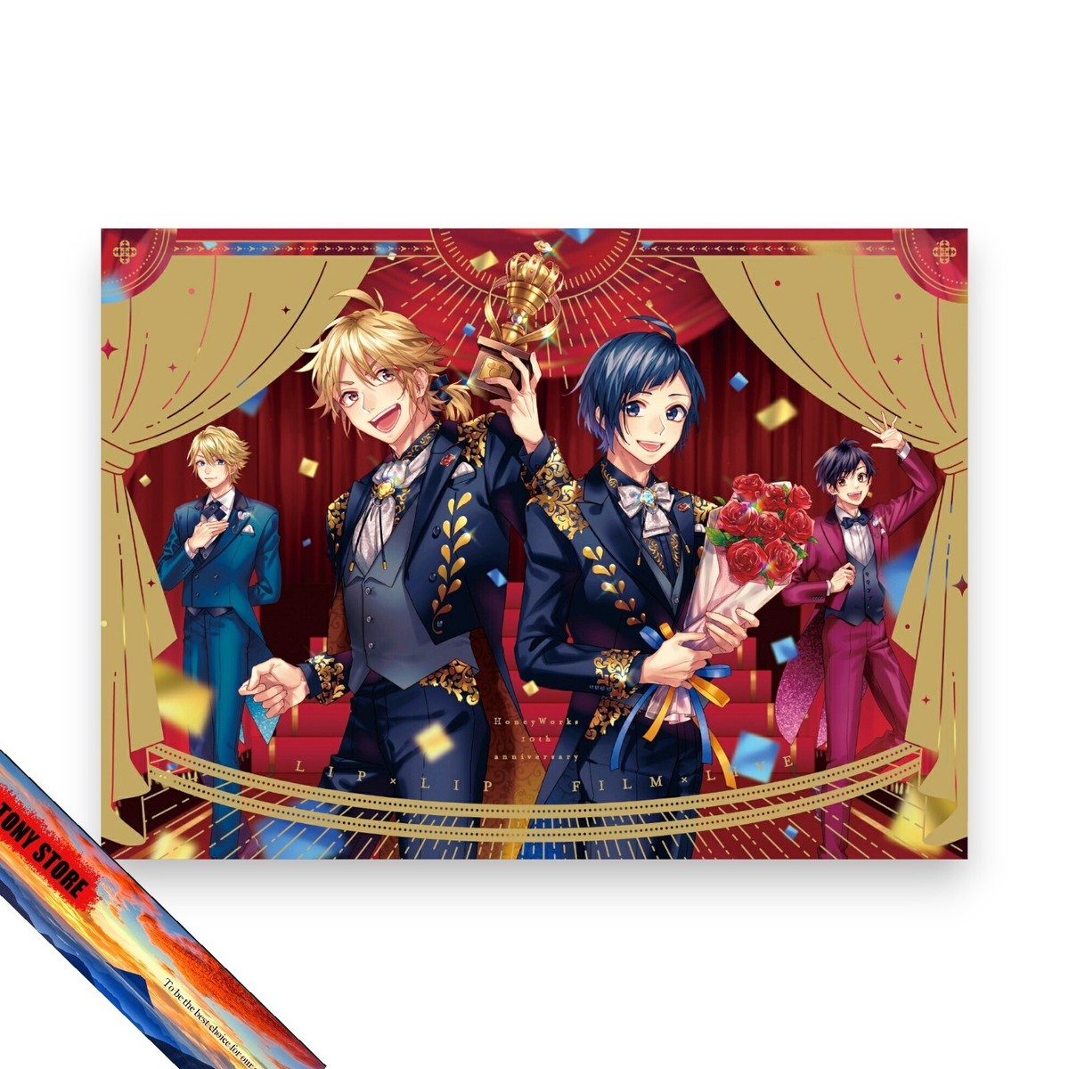 HoneyWorks HoneyWorksクリアファイルセット LIP×LIP HoneyWorksクリア