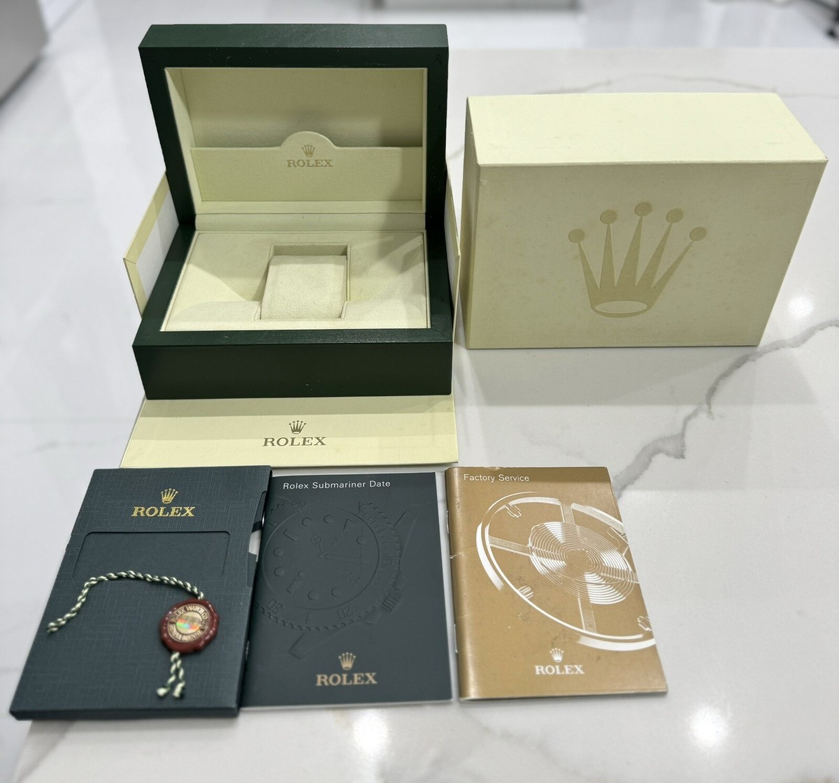 Authentic ROLEX Watch Box For Submariner Date 116610 114060 116613