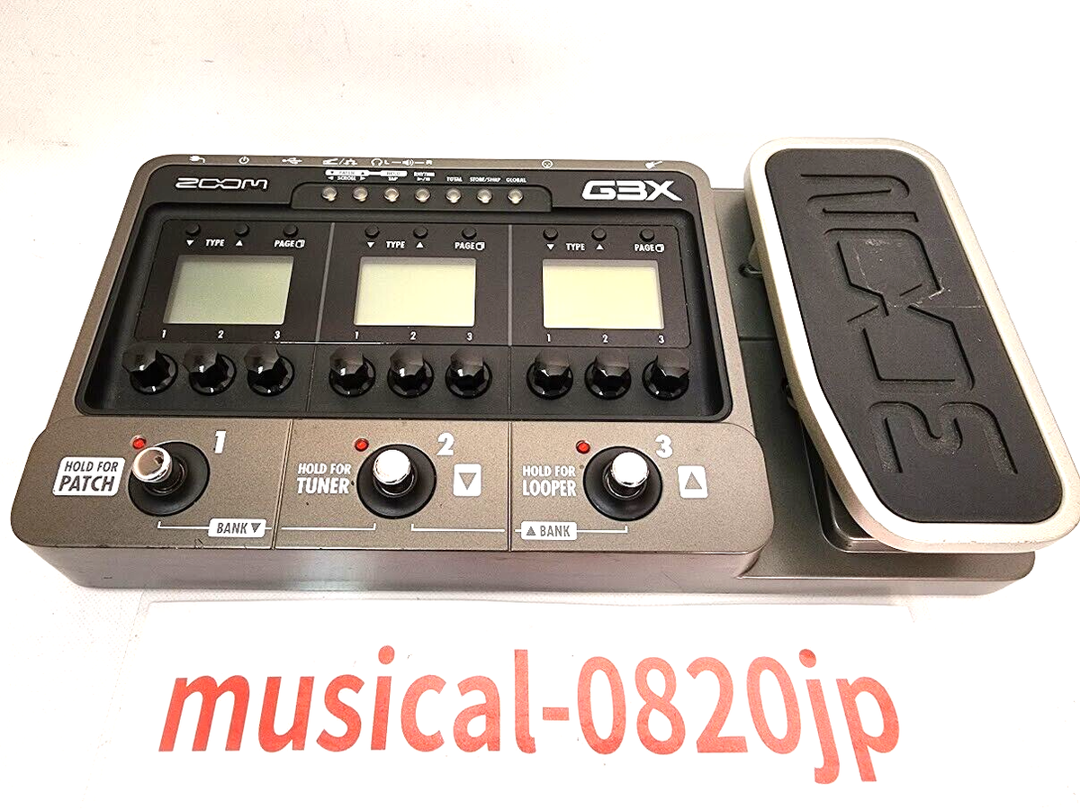Zoom G3X Multi-Effects Guitar Pedal | eBay