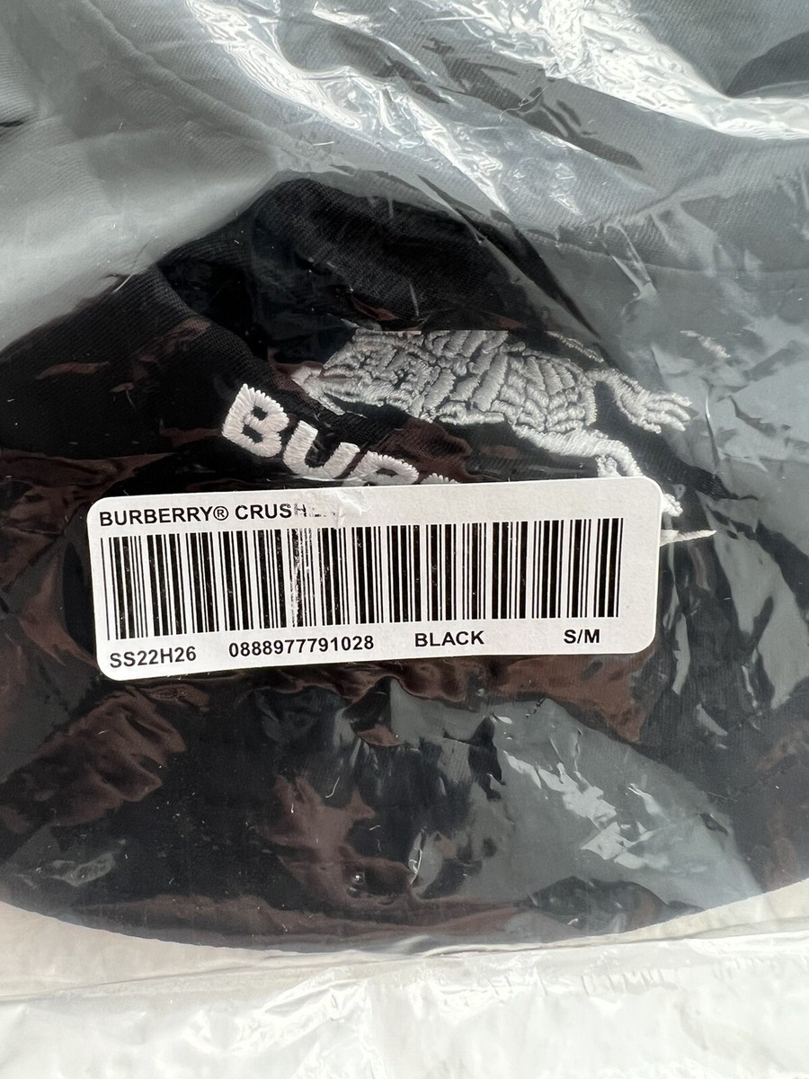 Supreme Burberry Crusher Black Size S/M NEW SS22 | eBay