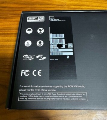 ASUS ROG XG Mobile GC33Y External GPU RTX 4090 for Gaming Laptop