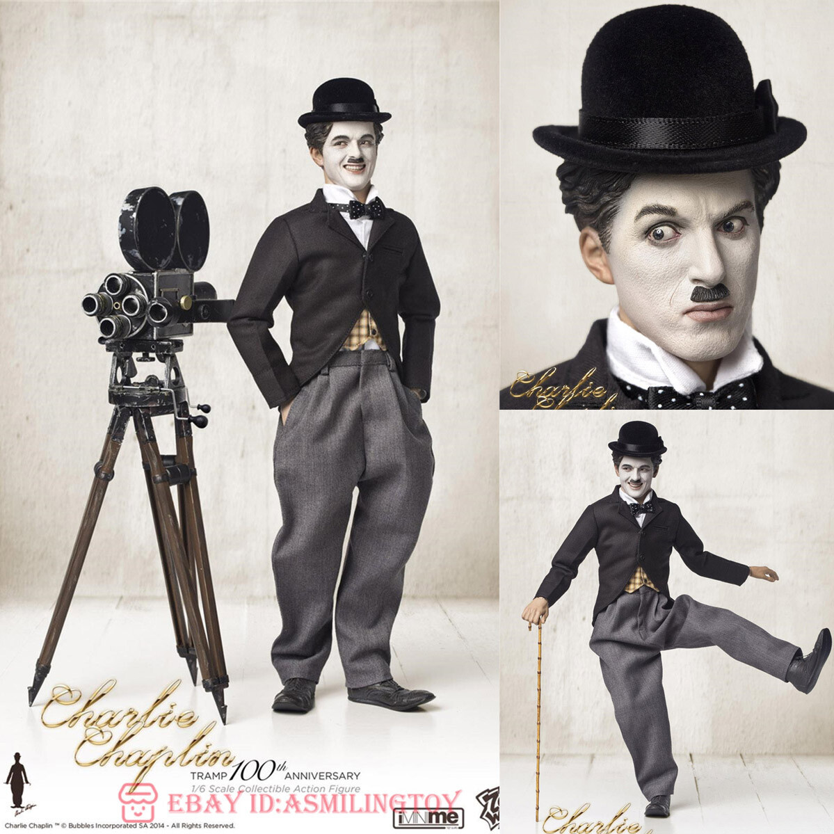 1/6 ZCWO Charlie Chaplin The Tramp IMINIME Offical 100th Ver 12