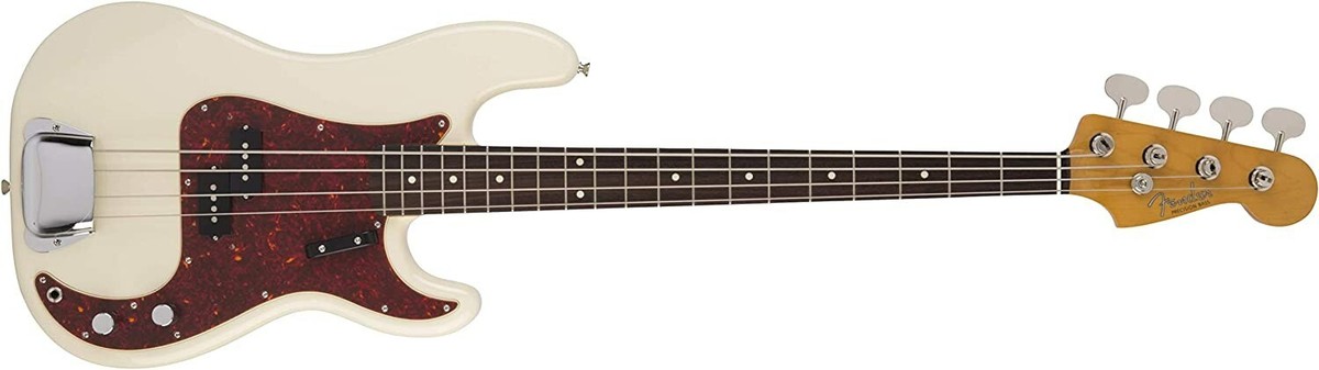Fender Electric Base Hama Okamoto Precision Bass #4 Olympic White